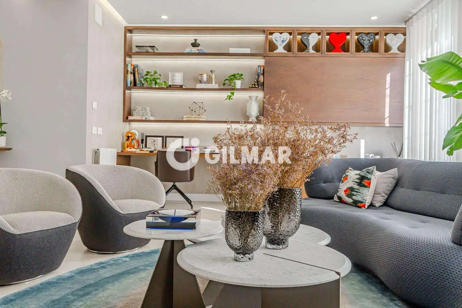 Sala de estar de Piso en venta en Barrio de Salamanca