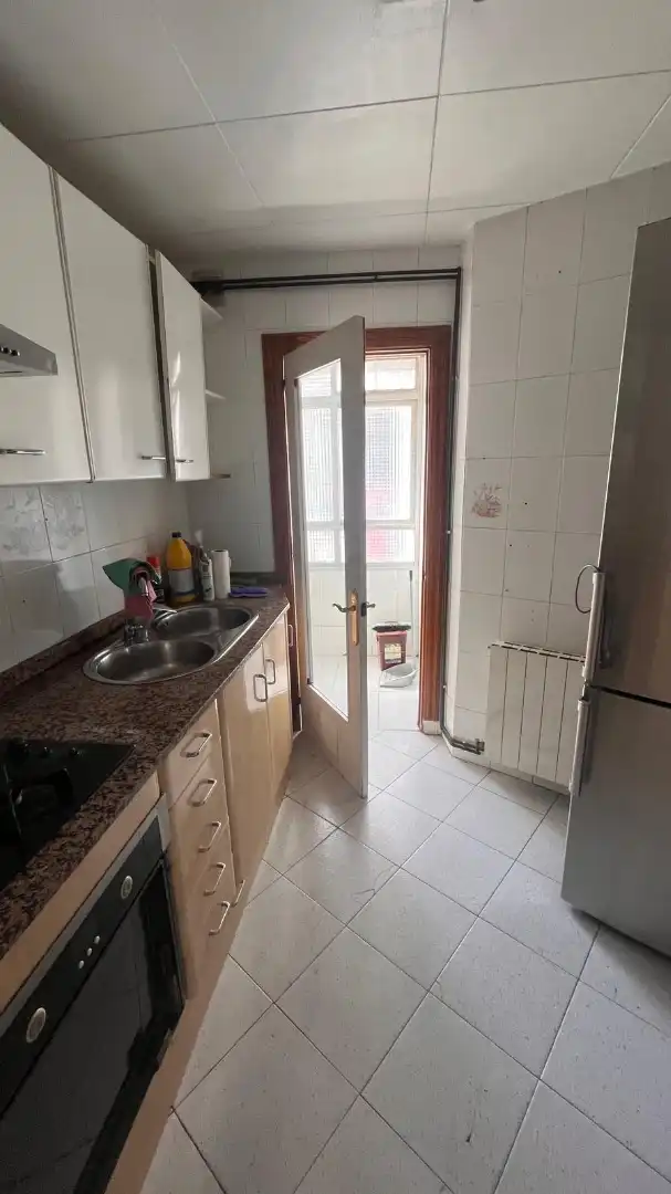 Kitchen of Flat for sale in Sant Andreu de la Barca  with Air Conditioner, Heating and Balcony