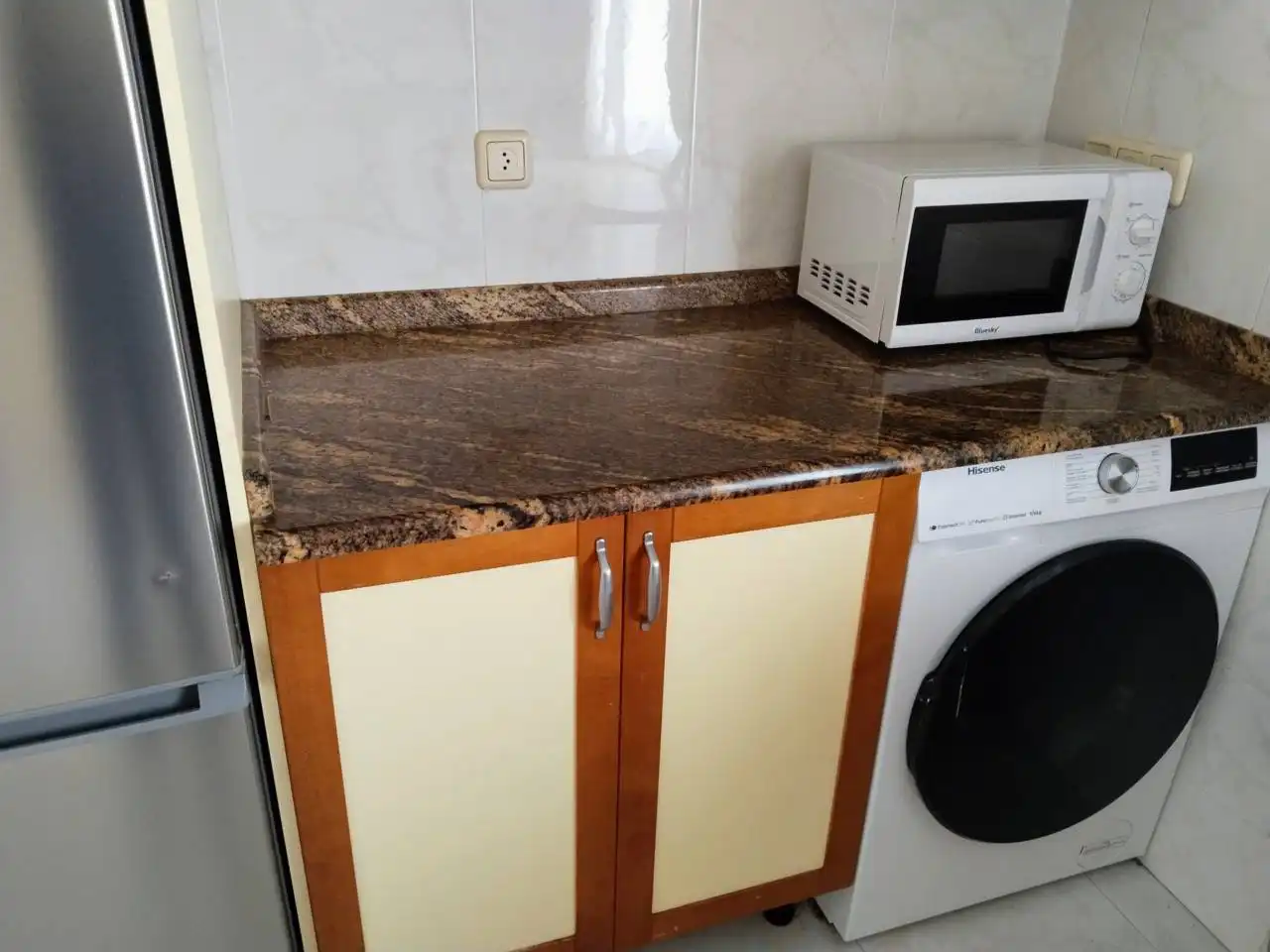Kitchen of Flat for rent in Burgos  with Heating, Terrace and Furnished