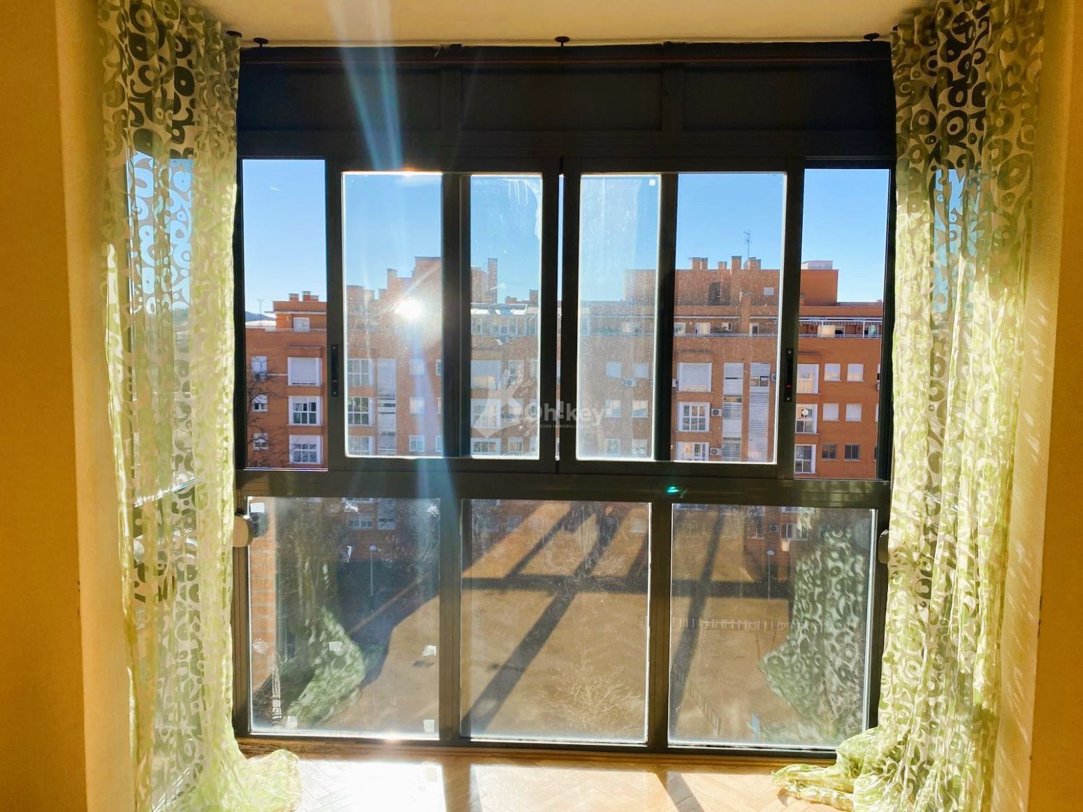 Bedroom of Flat for sale in  Madrid Capital  with Heating, Private garden and Parquet flooring