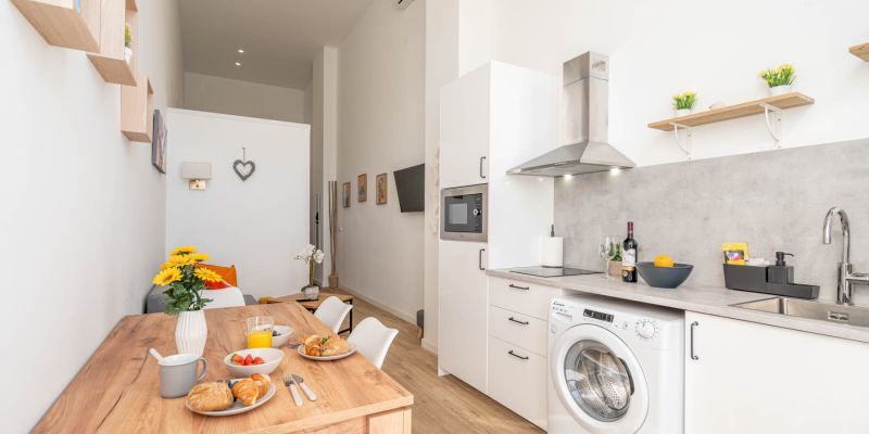 Cuina de Pis en venda en  Valencia Capital amb Aire condicionat i Moblat