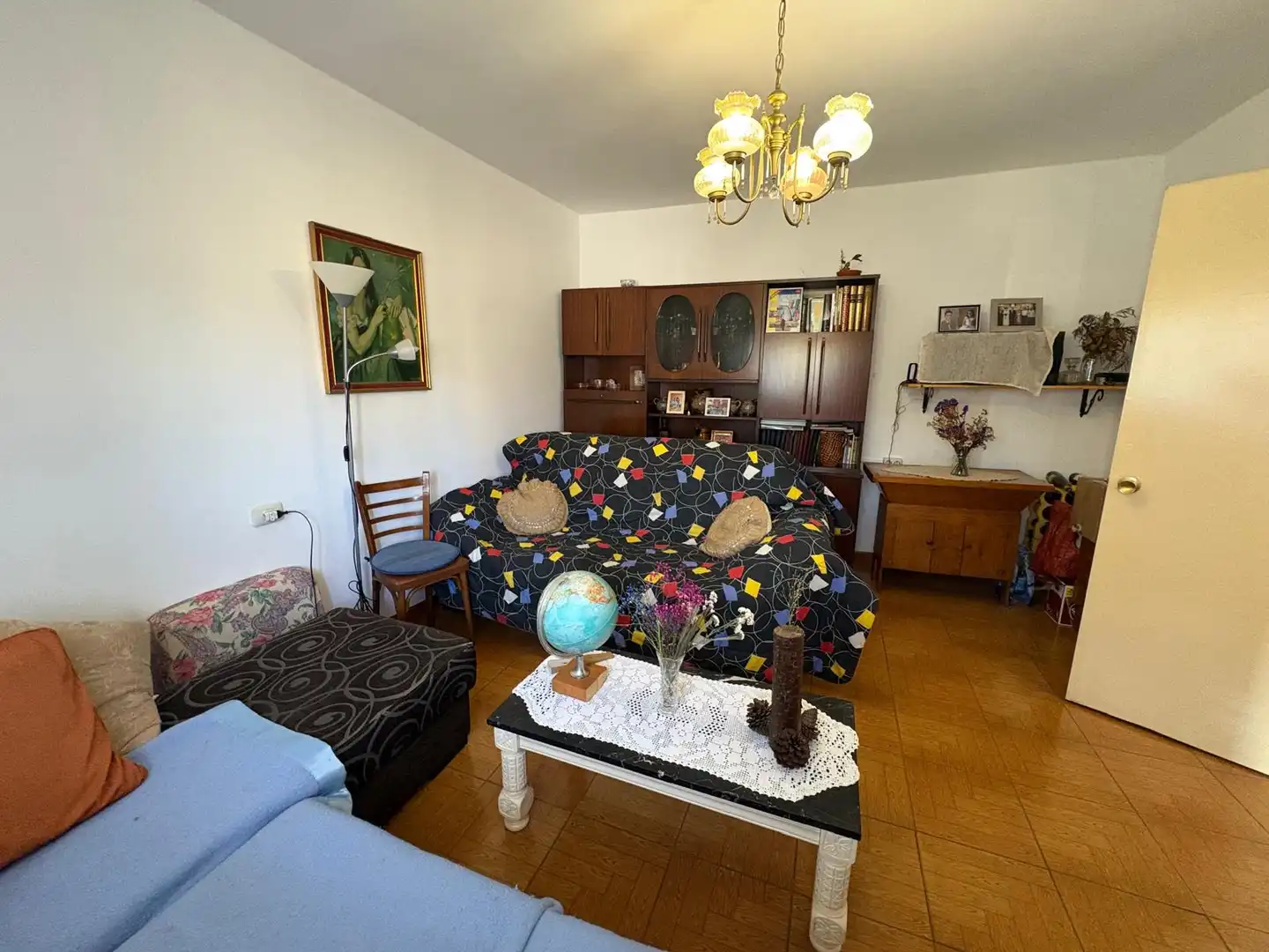 Sala de estar de Casa o chalet en venta en Covelo con Jardín privado, Trastero y Amueblado