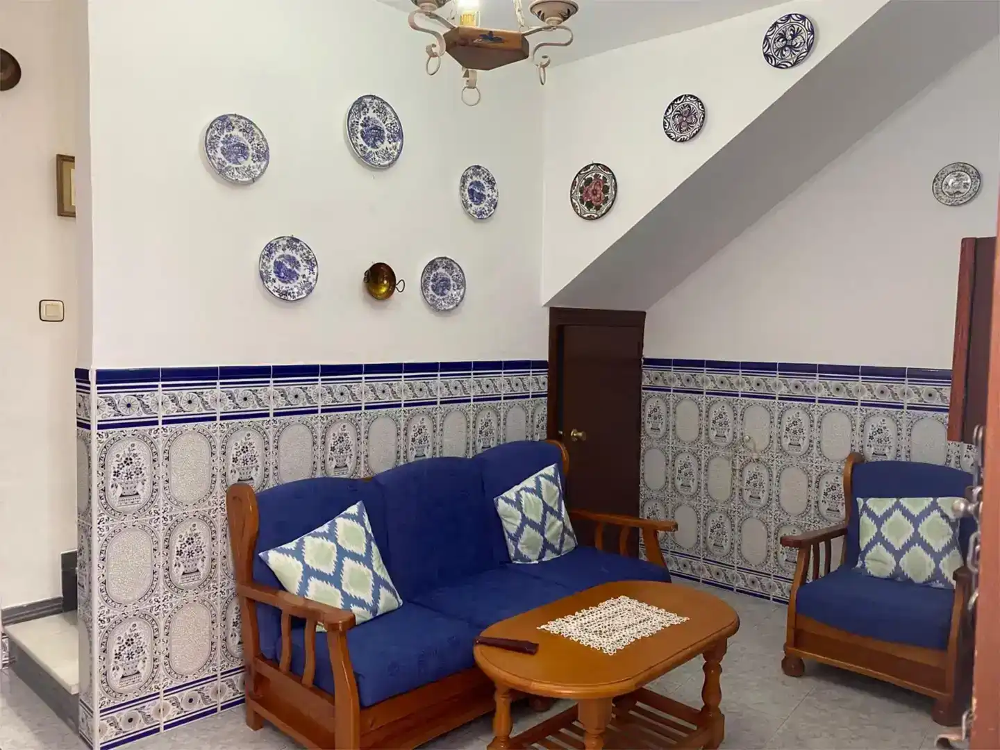 Sala de estar de Planta baja en venta en Alhabia con Amueblado