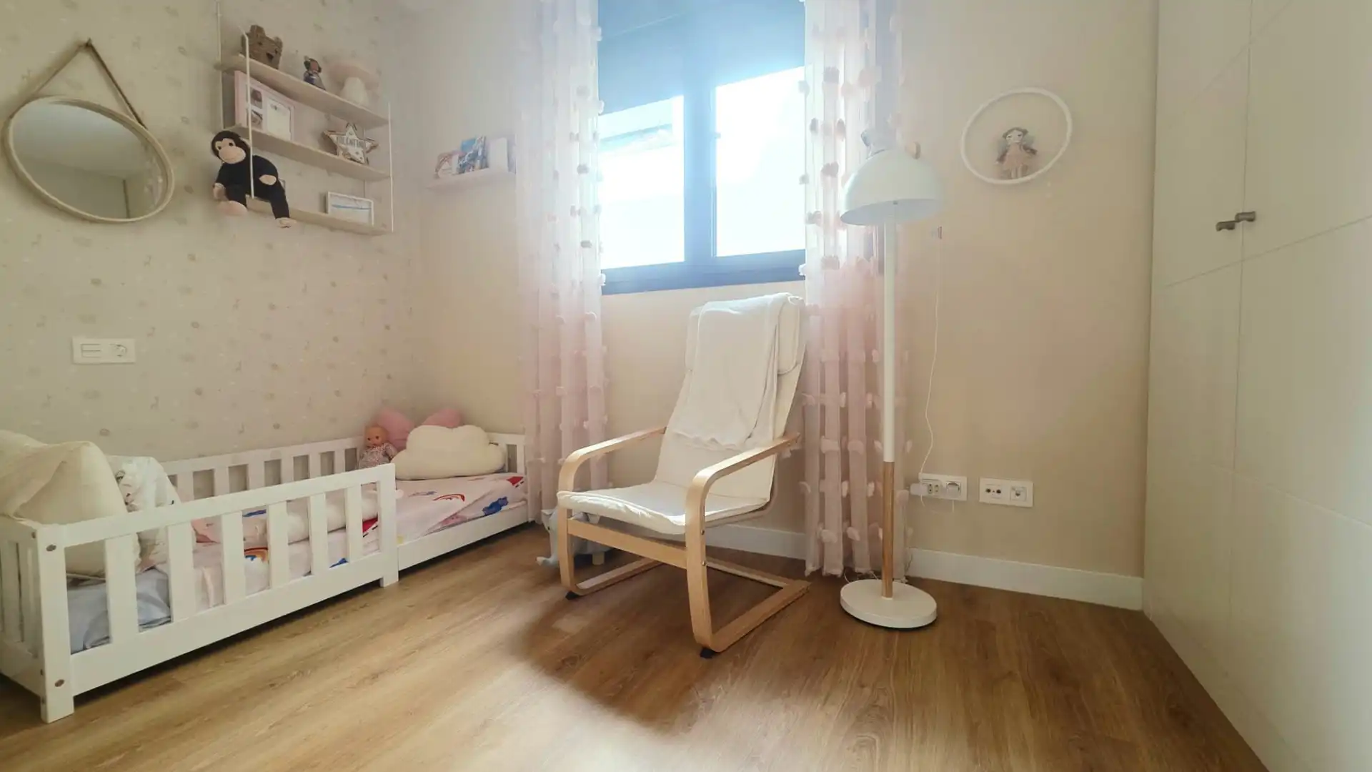 Bedroom of Flat for sale in Málaga  with Air Conditioner, Heating and Parquet flooring