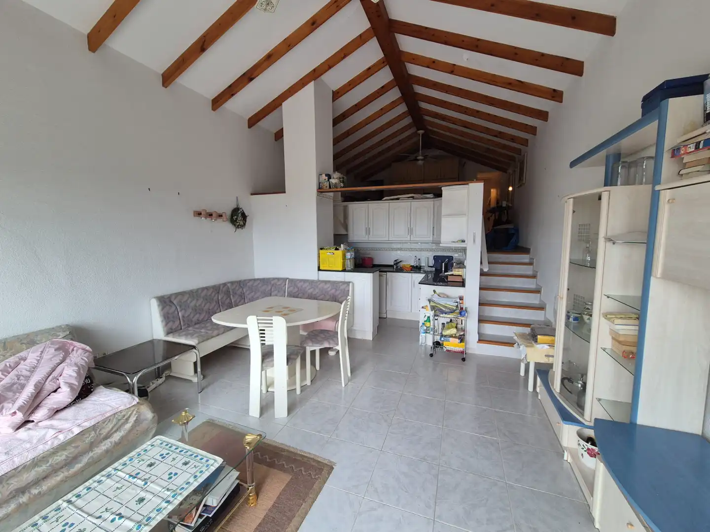 Cuina de Apartament en venda en Cartagena amb Aire condicionat, Terrassa i Traster