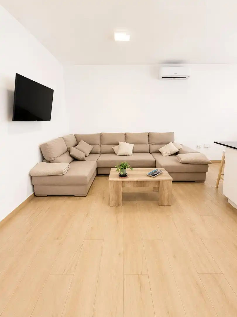 Sala d'estar de Finca rústica en venda en Tuineje amb Aire condicionat i Moblat