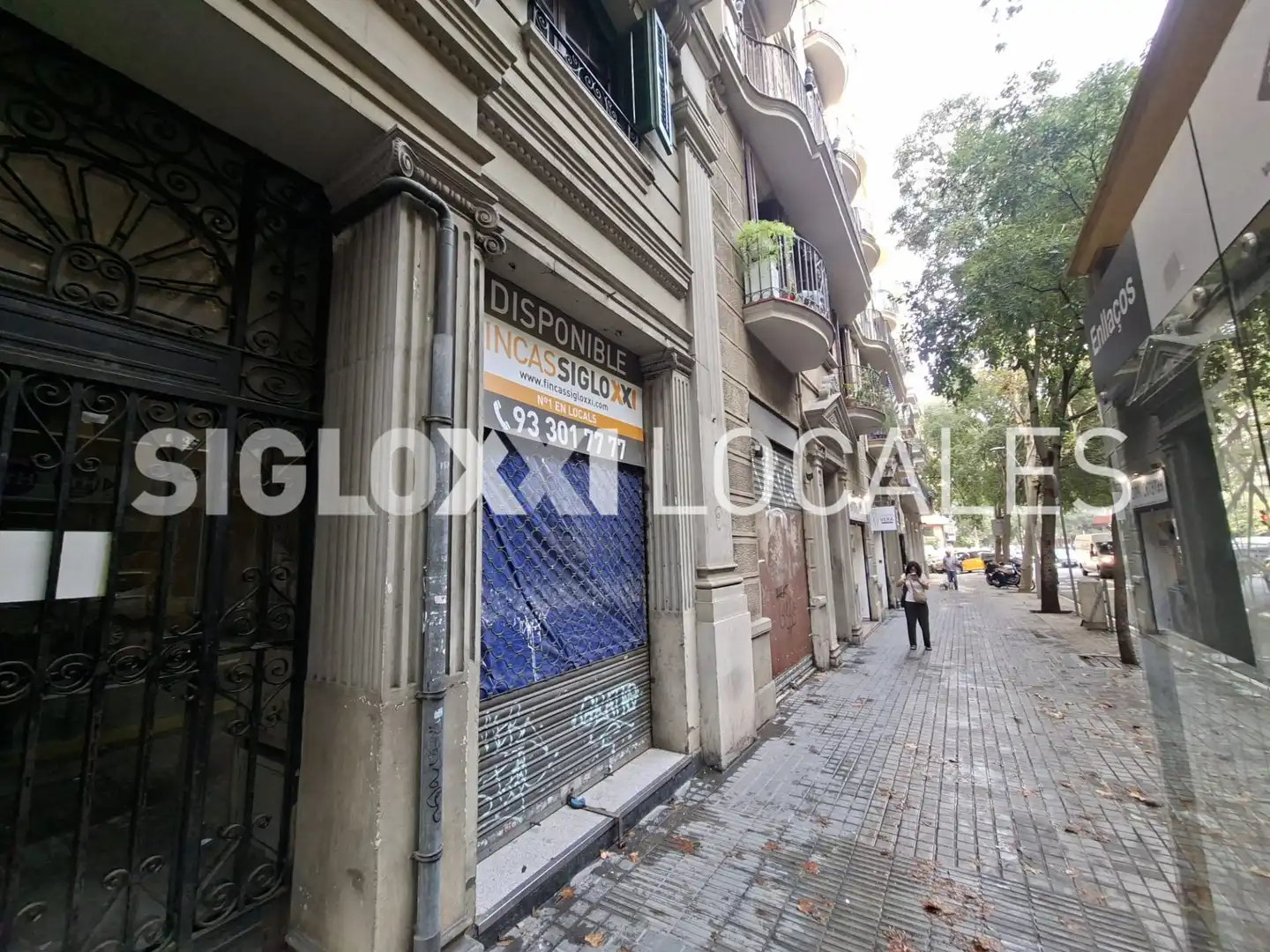 Vista exterior de Local de lloguer en Eixample