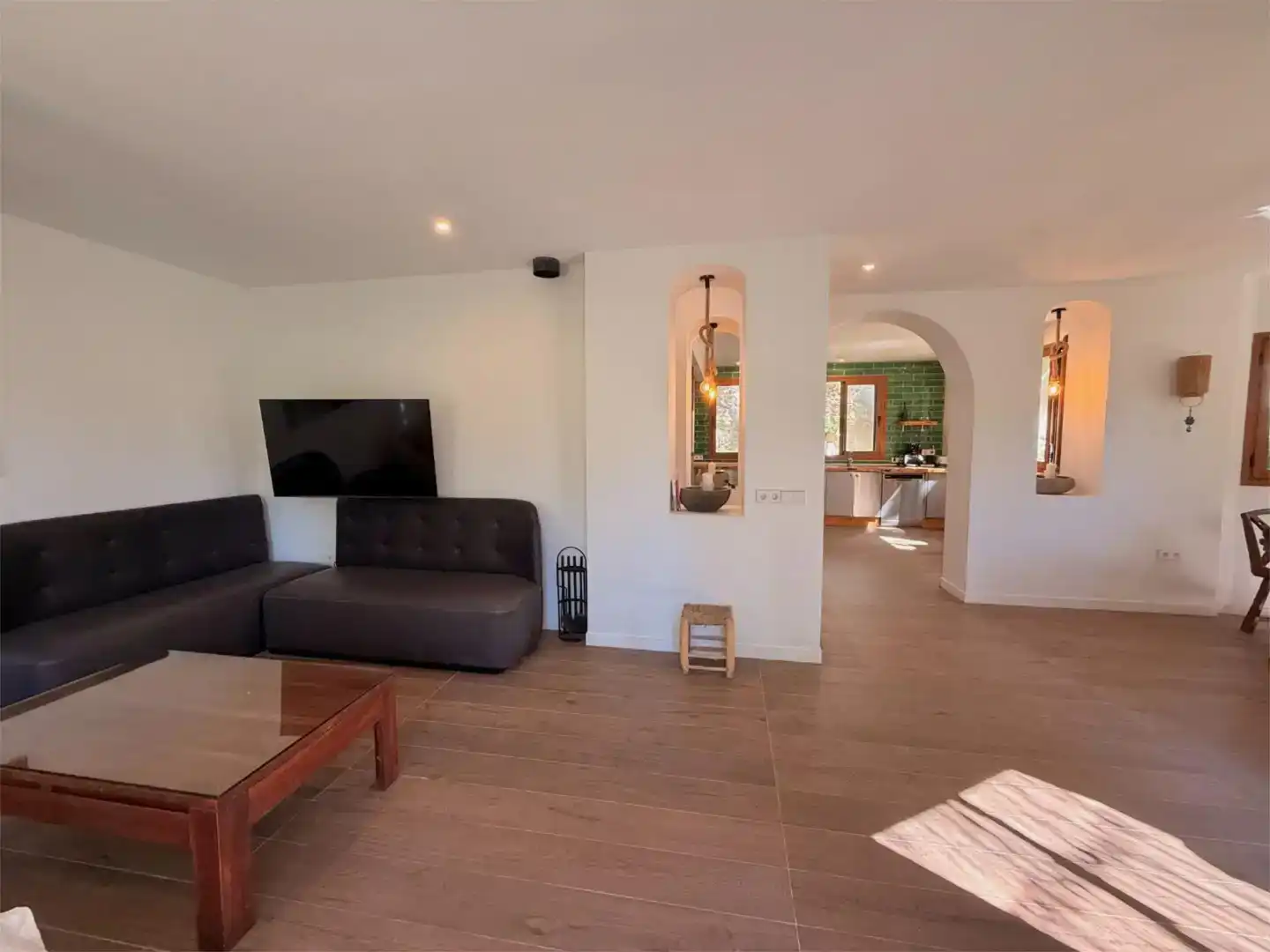 Sala de estar de Casa o chalet en venta en Santa Eulària des Riu con Aire acondicionado y Balcón