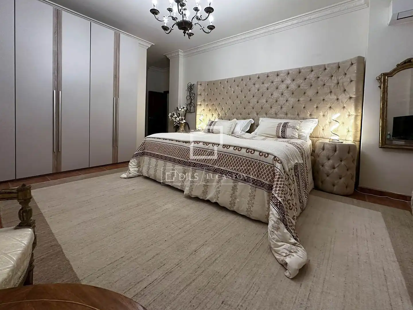 Habitación de Casa o chalet en venta en Cullera con Aire acondicionado, Jardín privado y Piscina