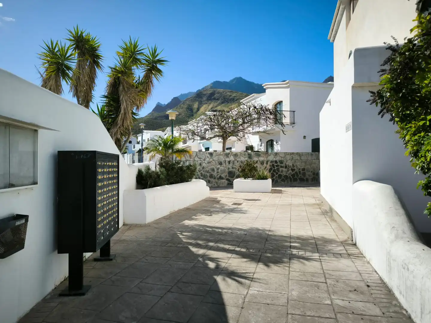 Vista exterior de Casa o xalet en venda en Agaete amb Jardí privat, Terrassa i Moblat