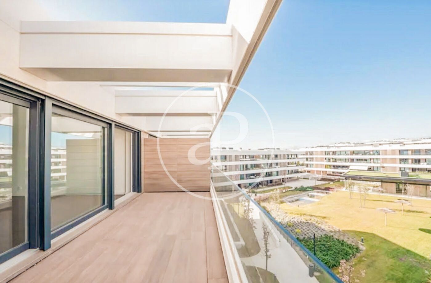 Terrace of Attic for sale in La Moraleja  with Air Conditioner, Heating and Private garden