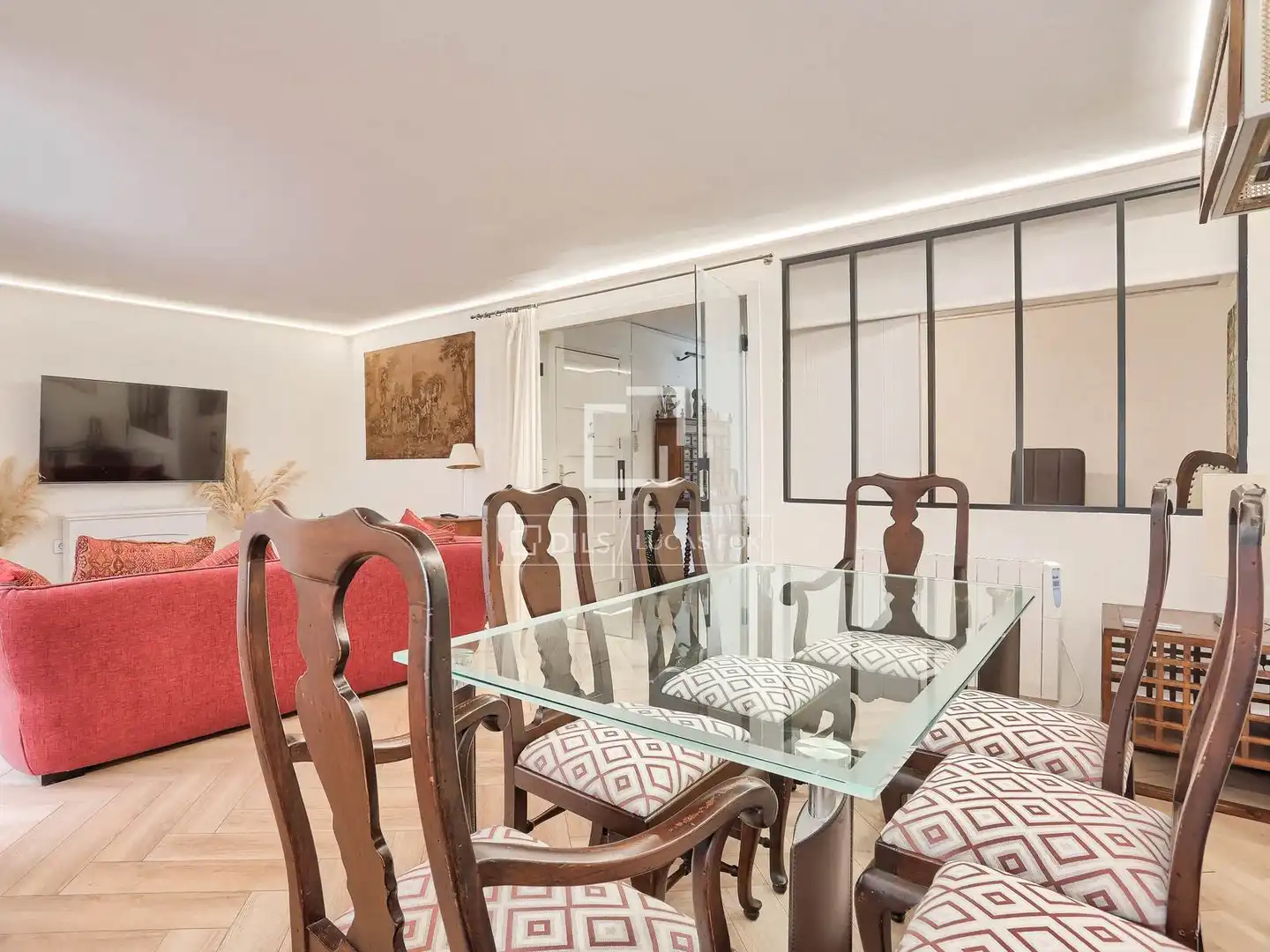 Comedor de Piso de alquiler en  Palma de Mallorca con Aire acondicionado, Amueblado y Balcón