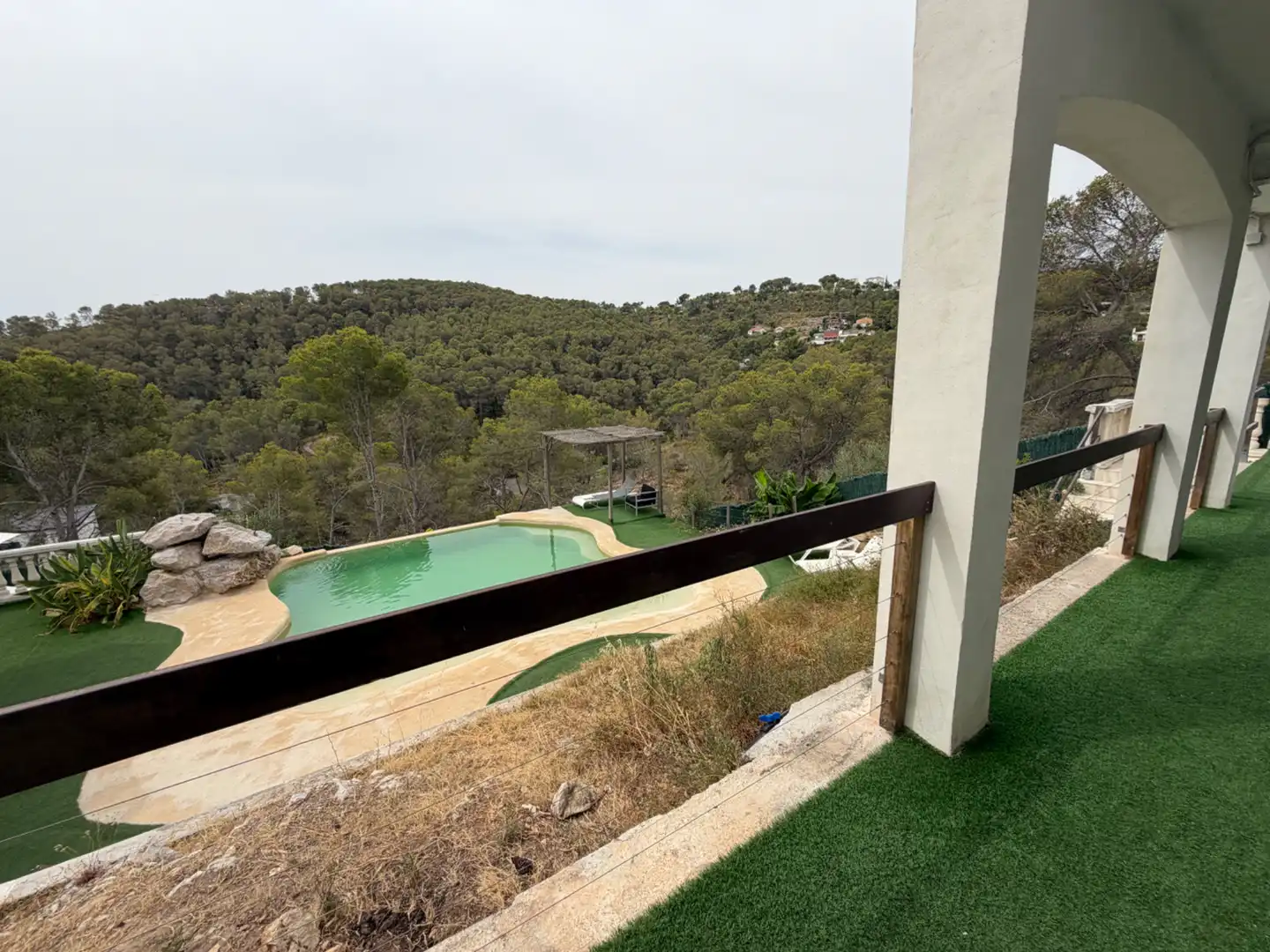 Piscina de Casa o chalet en venta en Sant Pere de Ribes con Aire acondicionado, Calefacción y Jardín privado