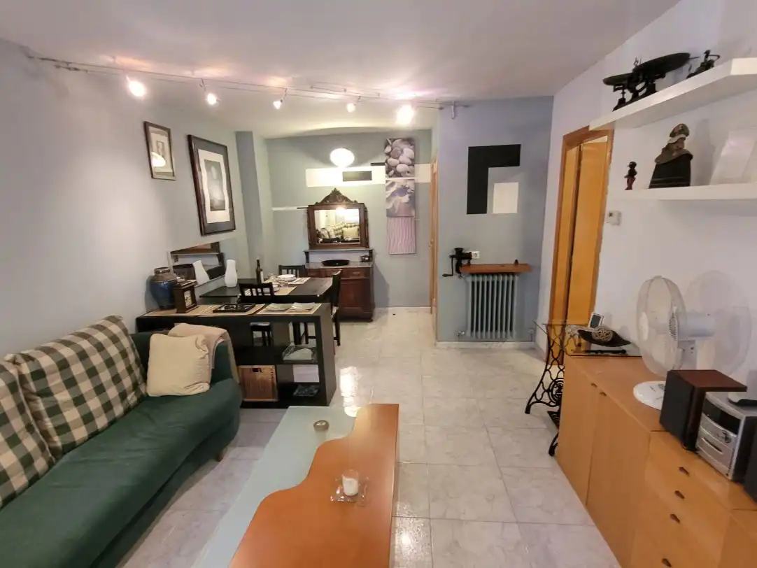 Sala d'estar de Pis en venda en Tàrrega amb Aire condicionat, Calefacció i Parquet