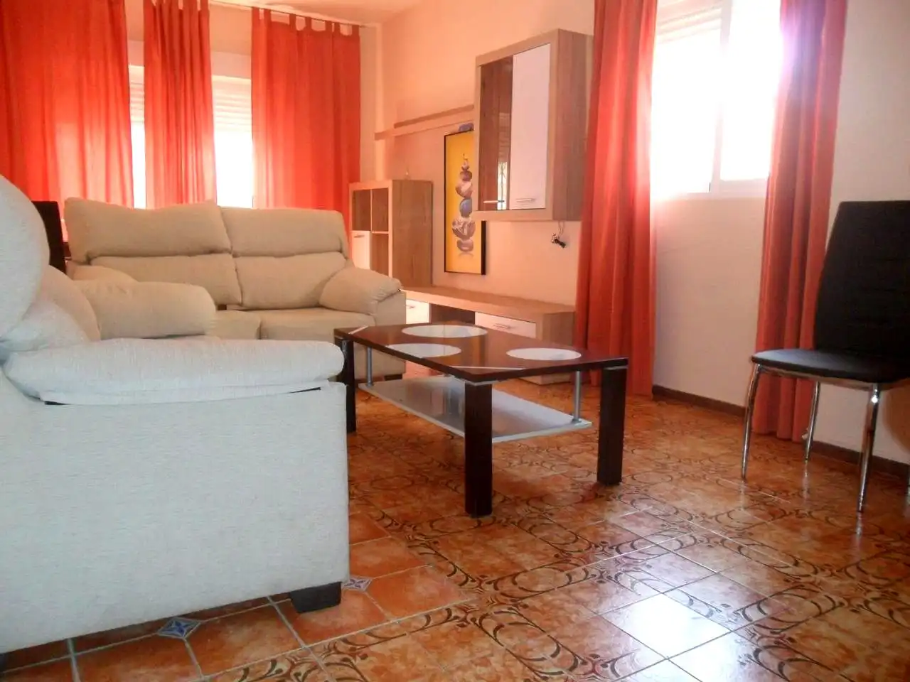 Living room of Flat for rent in Granada  with Furnished