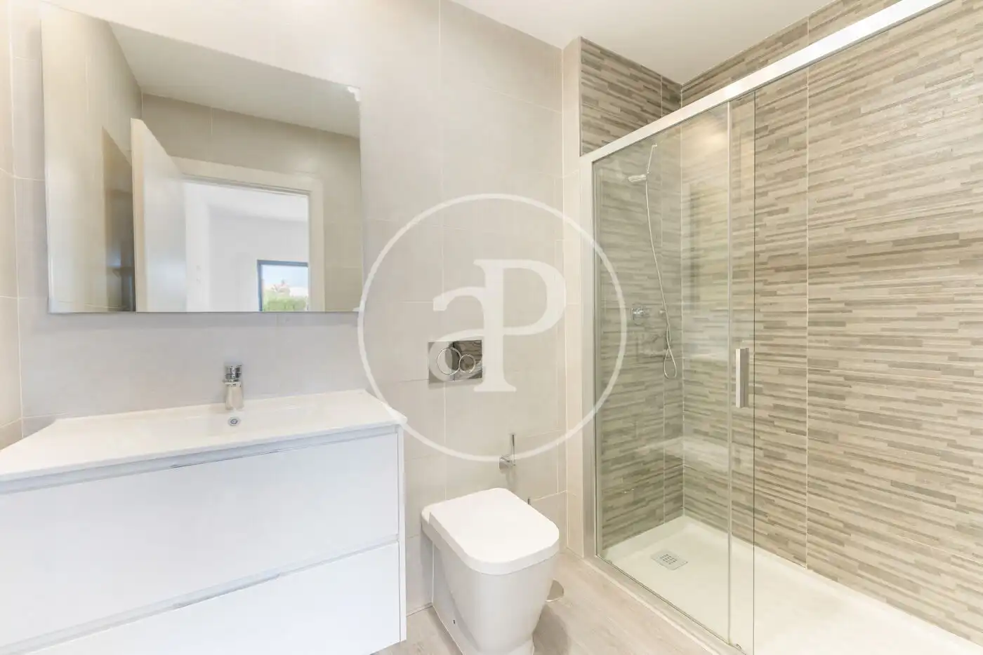 Badezimmer von Wohnung zum Verkauf in Manacor mit Klimaanlage, Heizung und Privatgarten