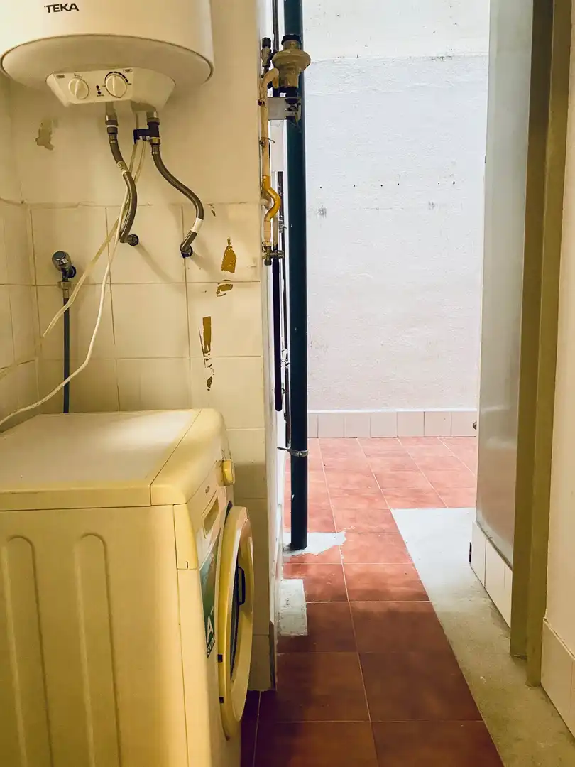Badezimmer von Erdgeschoss zum Verkauf in Sant Feliu de Llobregat mit Heizung, Parkett und Terrasse