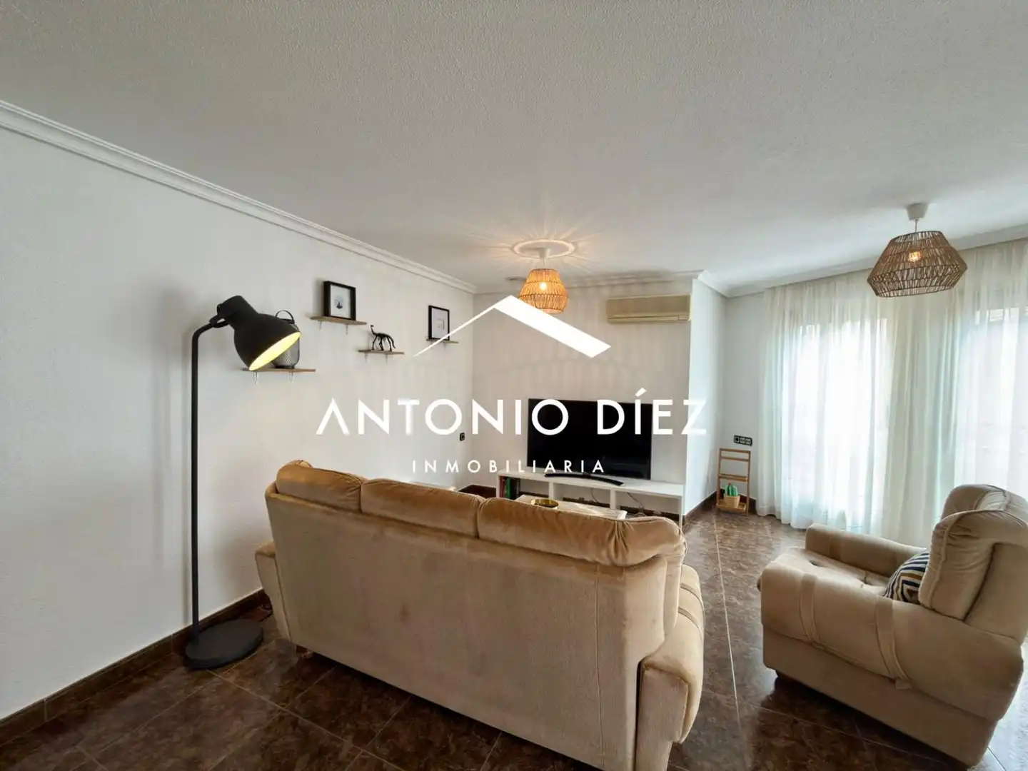 Sala de estar de Piso de alquiler en Elche / Elx