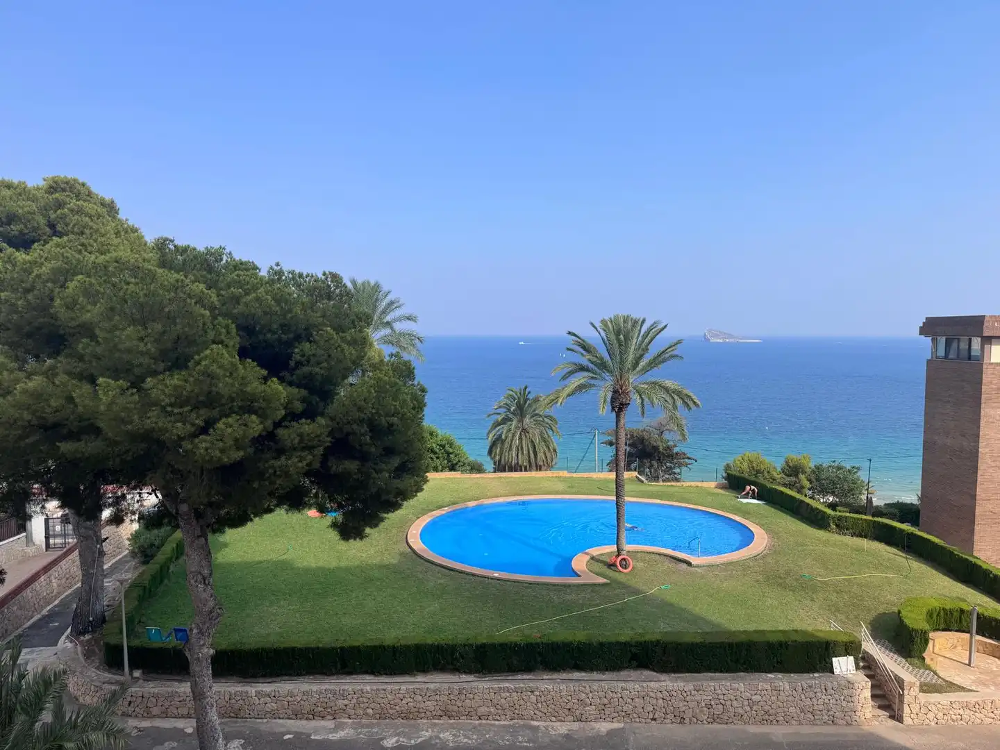 Swimming pool of Apartments for rent in Benidorm  with Furnished, Washing machine and Microwave