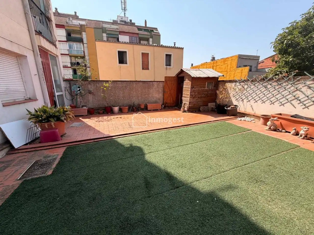Terrace of Flat for sale in Salt  with Heating, Terrace and Storage room