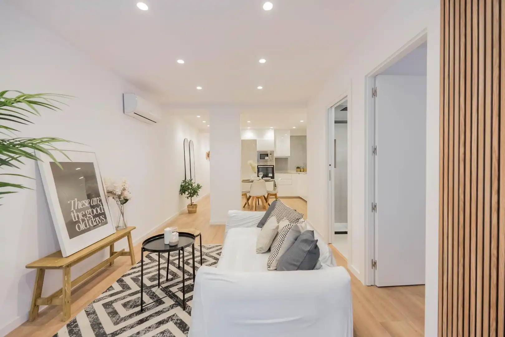 Sala de estar de Apartamento en venta en Málaga con Aire acondicionado, Terraza y Balcón