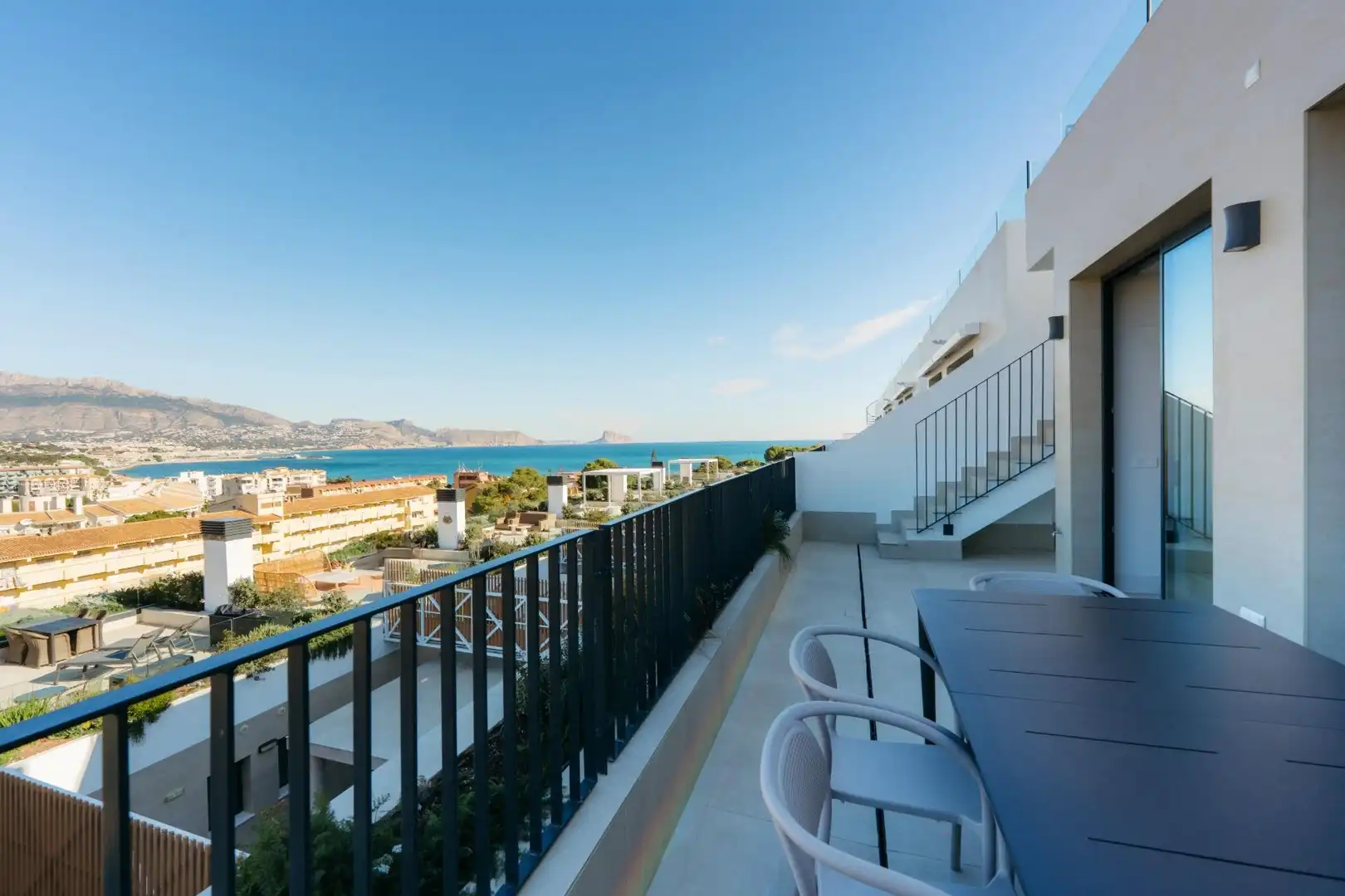 Penthouse mit Pool zum Verkauf in L'Albir, imagen 2