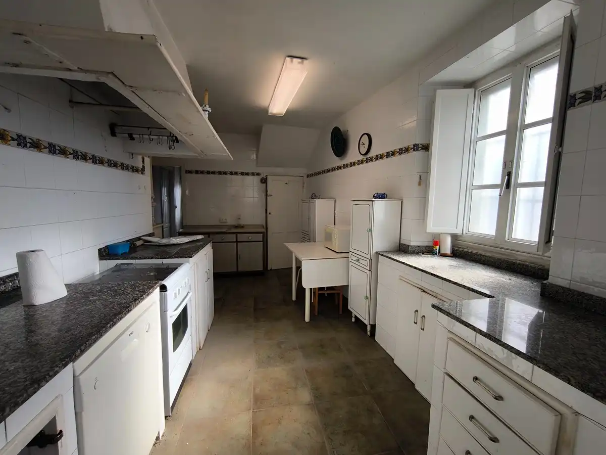 Cocina de Casa o chalet en venta en Vilagarcía de Arousa con Calefacción, Jardín privado y Amueblado