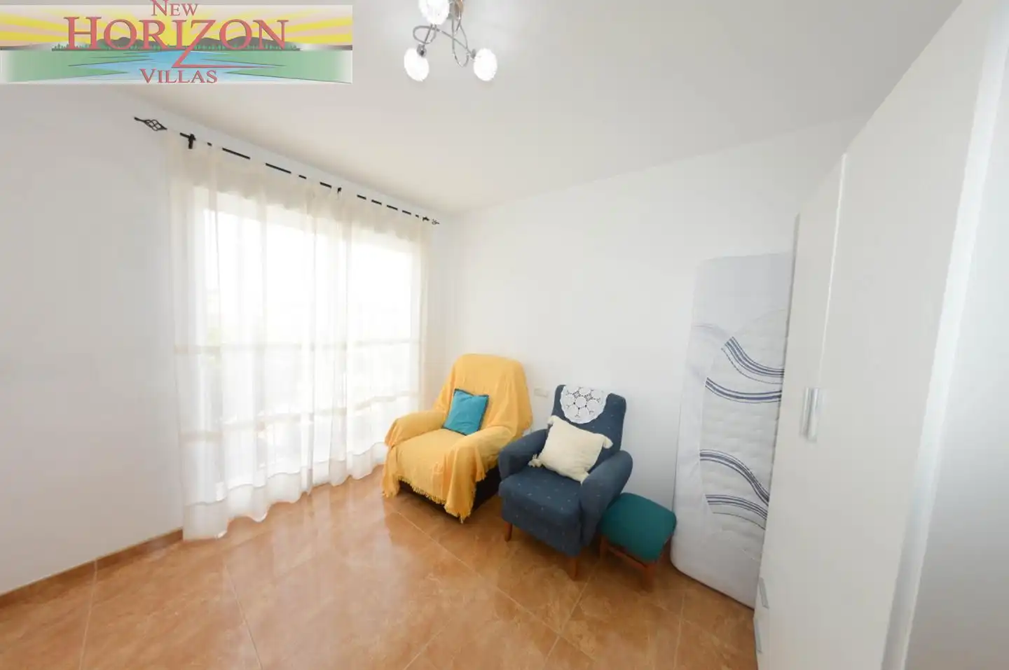 Bedroom of Flat for sale in Albox  with Air Conditioner, Terrace and Furnished