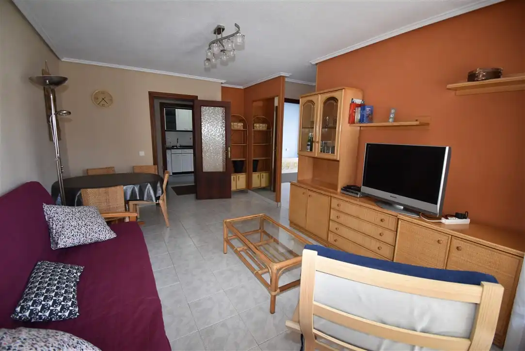 Wohnzimmer von Erdgeschoss zur Miete in Noja mit Terrasse, Möbliert und Gemeinschaftspool