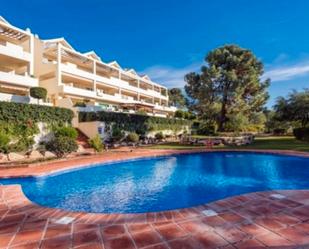 Swimming pool of Flat for sale in Estepona  with Air Conditioner, Furnished and TV