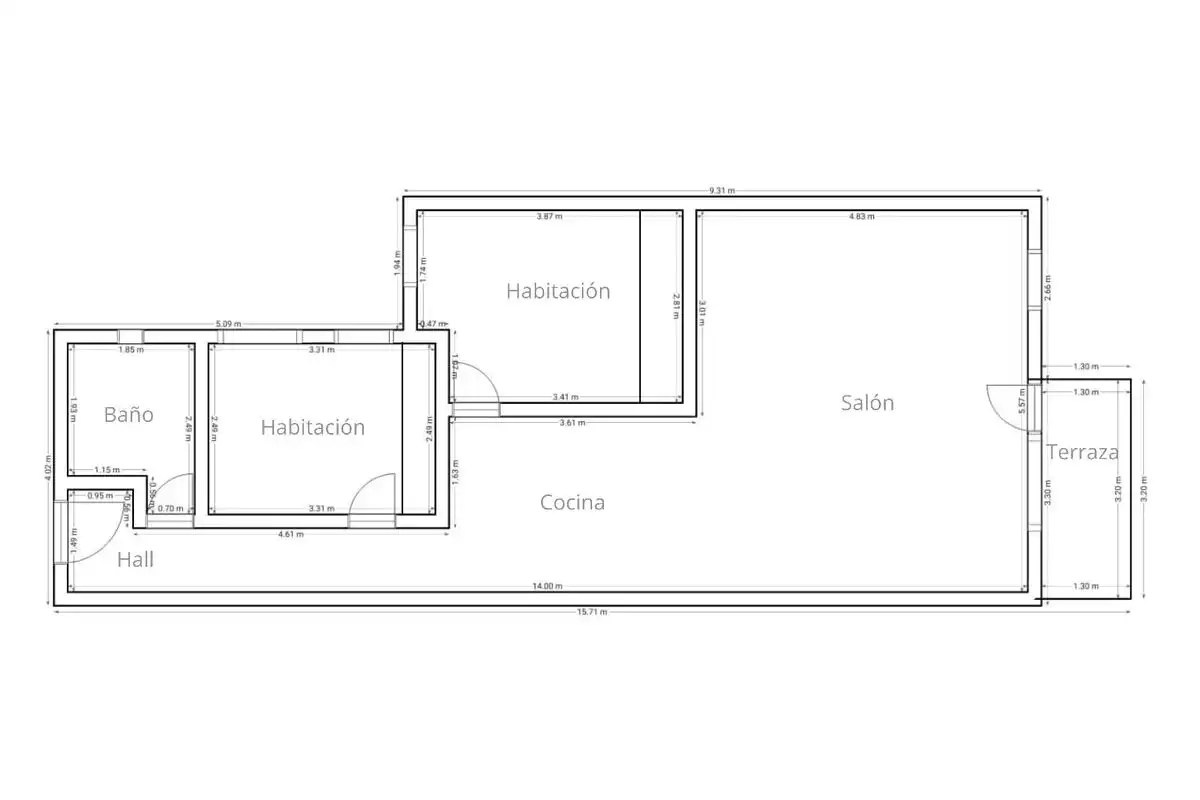Piso con ascensor en venta en Centro, imagen 43