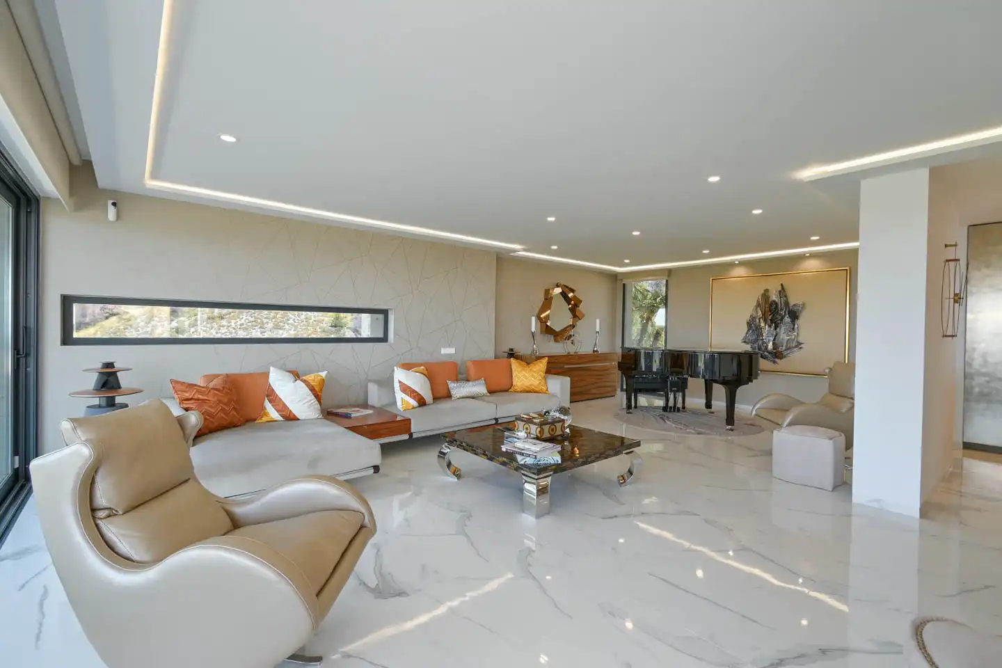 Sala de estar de Casa o chalet en venta en Altea