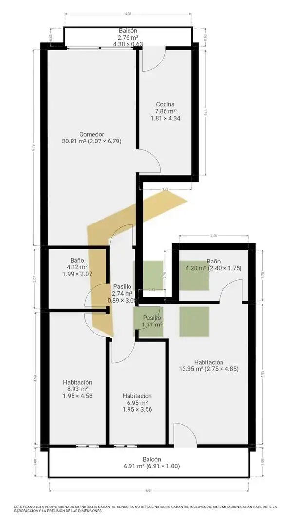 Piso en venta en Badalona con Aire acondicionado, Calefacción y Terraza