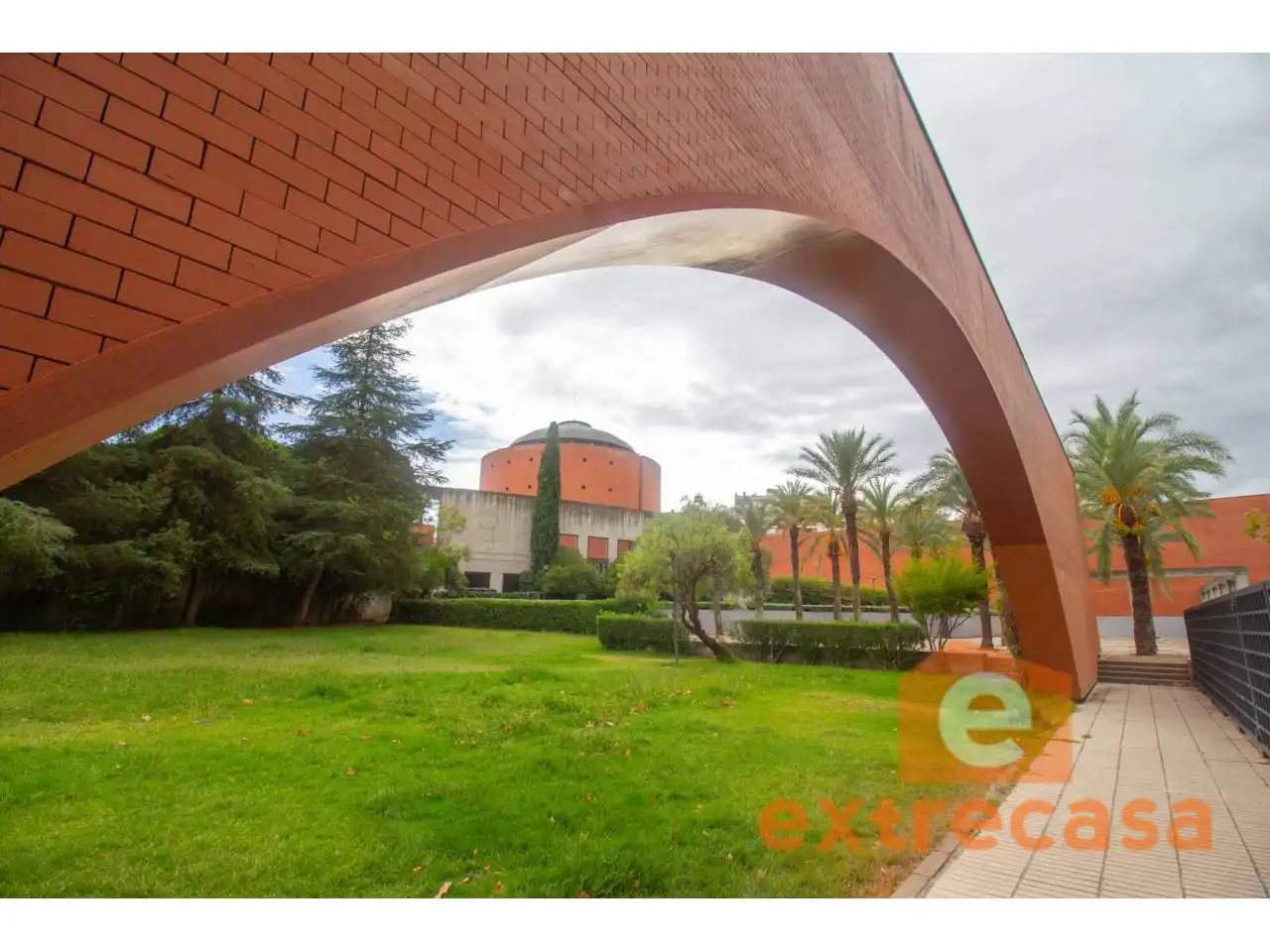 Vista exterior de Apartamento de alquiler en Badajoz con Aire acondicionado, Calefacción y Amueblado