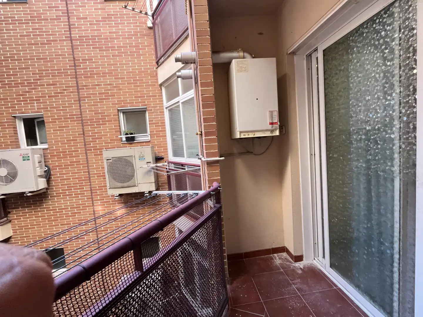 Balcony of Flat for sale in Torrejón de Ardoz  with Air Conditioner, Heating and Private garden