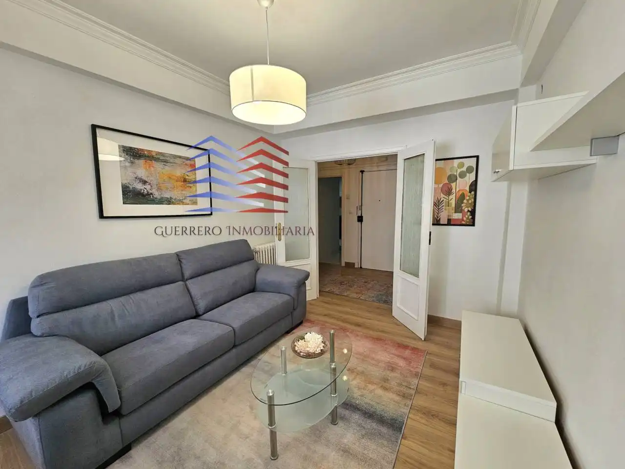 Sala de estar de Piso de alquiler en Ourense Capital  con Calefacción, Parquet y Alarma