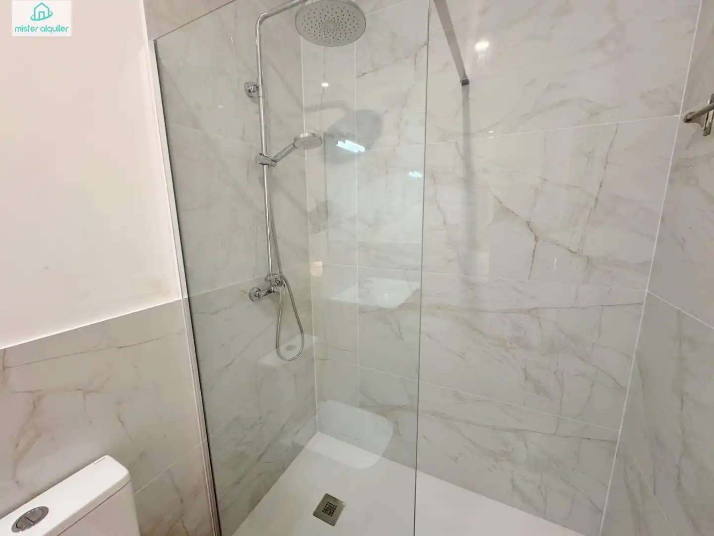 Baño de Planta baja de alquiler en San Vicente del Raspeig / Sant Vicent del Raspeig con Aire acondicionado, Calefacción y Amueblado