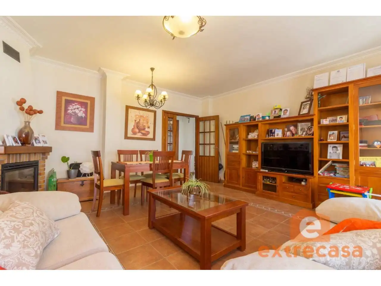 Sala d'estar de Pis en venda en Badajoz amb Aire condicionat, Calefacció i Terrassa