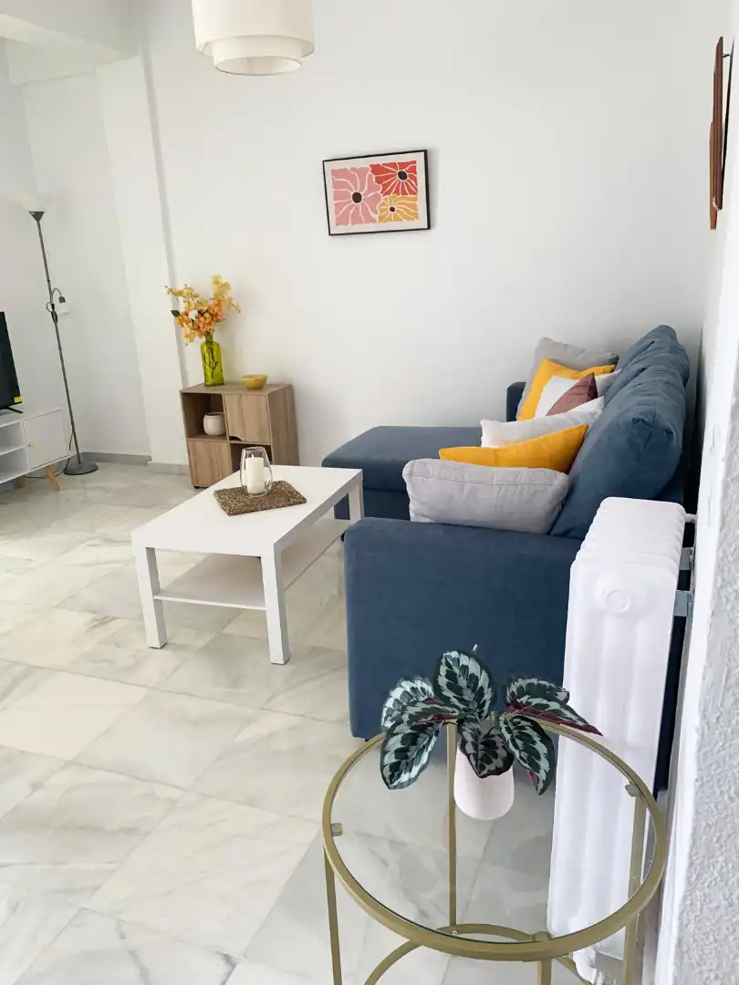 Sala d'estar de Apartament de lloguer en Granada amb Aire condicionat, Calefacció i Parquet