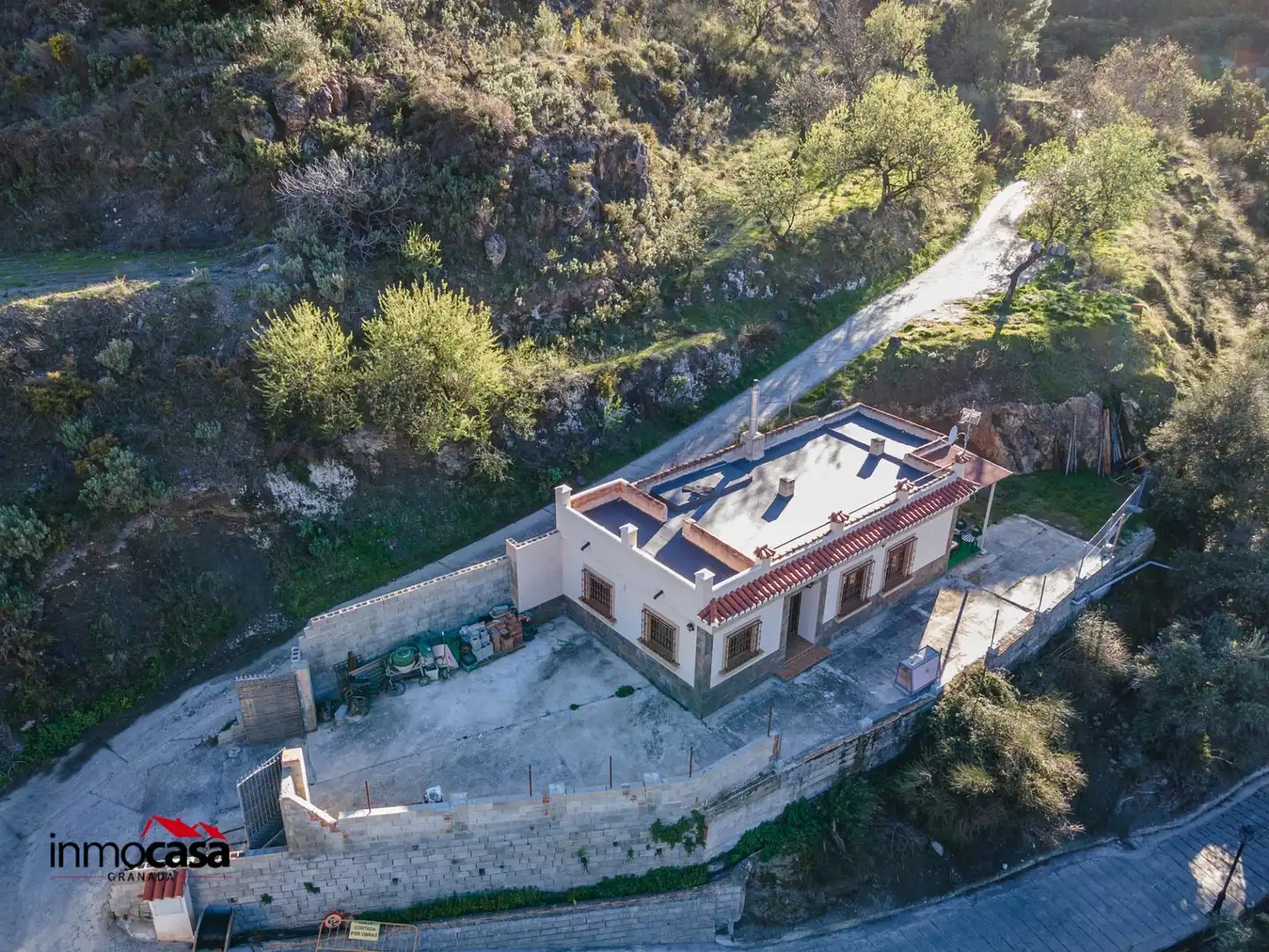 Vista exterior de Casa o chalet en venta en Los Guájares