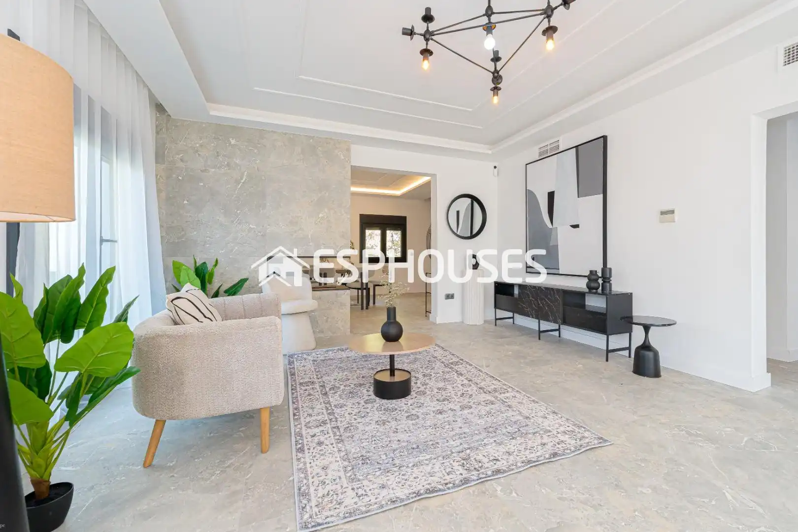 Sala de estar de Casa o chalet en venta en Altea con Balcón