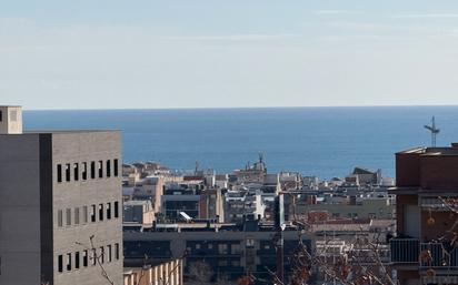 Exterior view of Flat for sale in Badalona  with Heating, Parquet flooring and Terrace