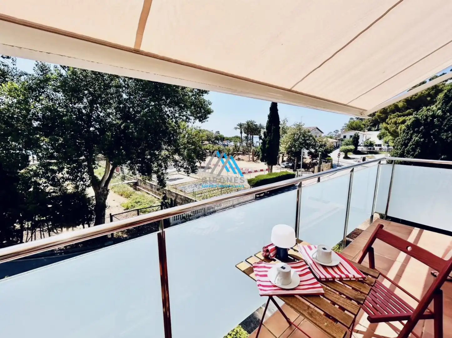 Terrassa de Apartament de lloguer en Santa Cristina d'Aro amb Parquet i Terrassa