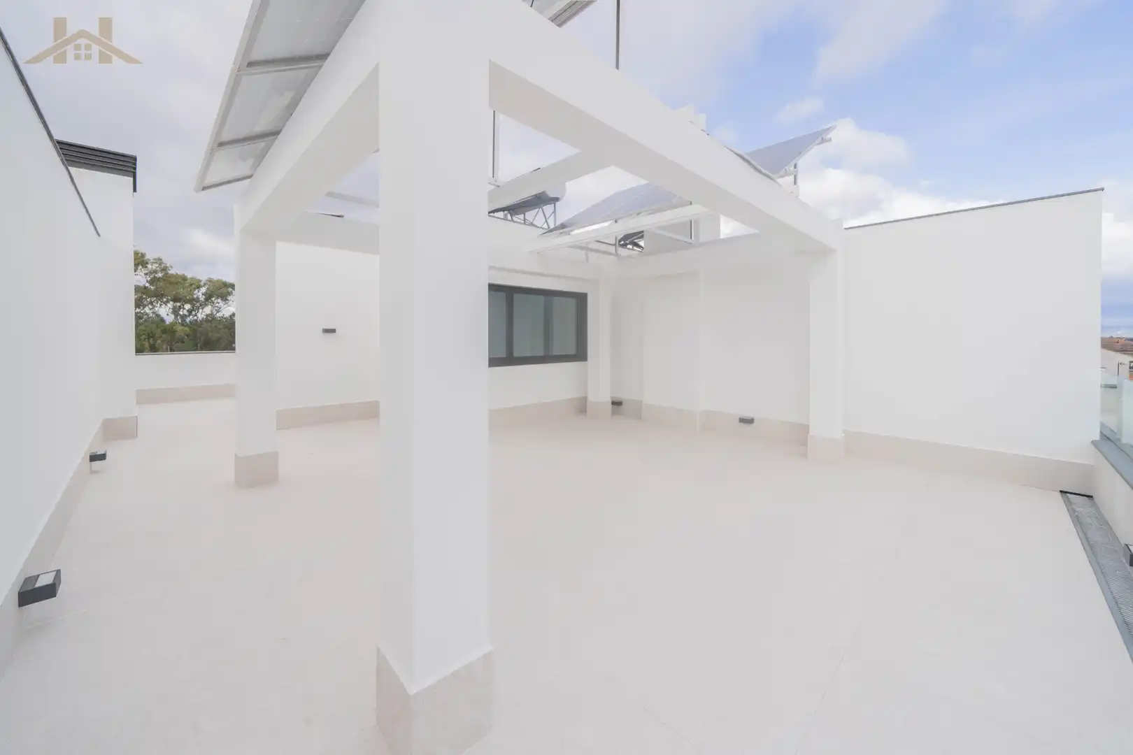 Terraza de Casa o chalet en venta en Brunete con Balcón y Piscina comunitaria