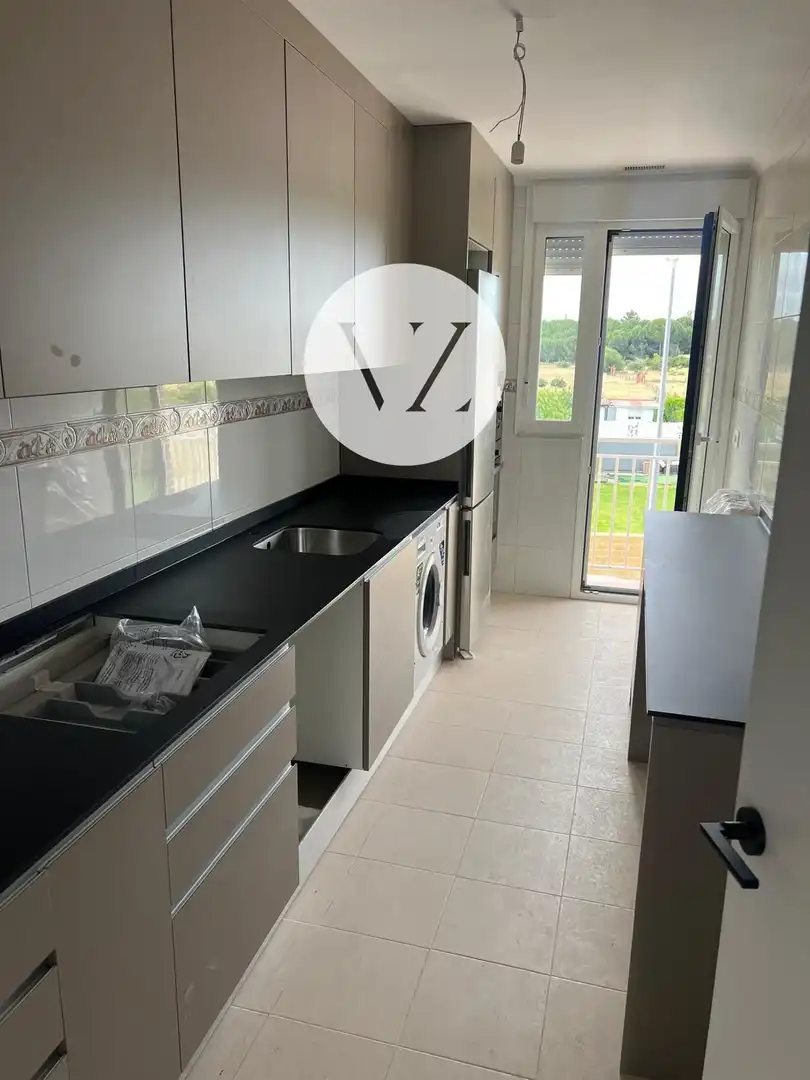 Kitchen of Flat for rent in Pelabravo  with Heating, Terrace and Swimming Pool