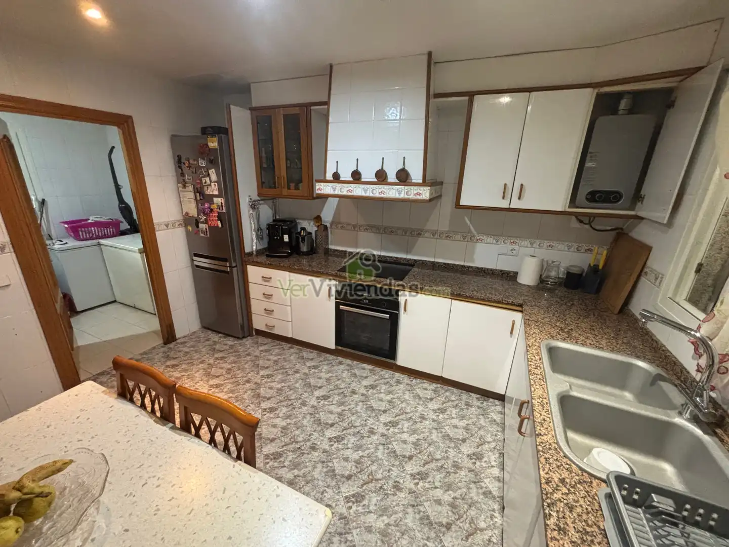Cuina de Casa o xalet en venda en Piera amb Aire condicionat, Calefacció i Jardí privat