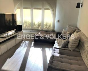 Living room of Apartment to rent in  Barcelona Capital  with Air Conditioner and Terrace