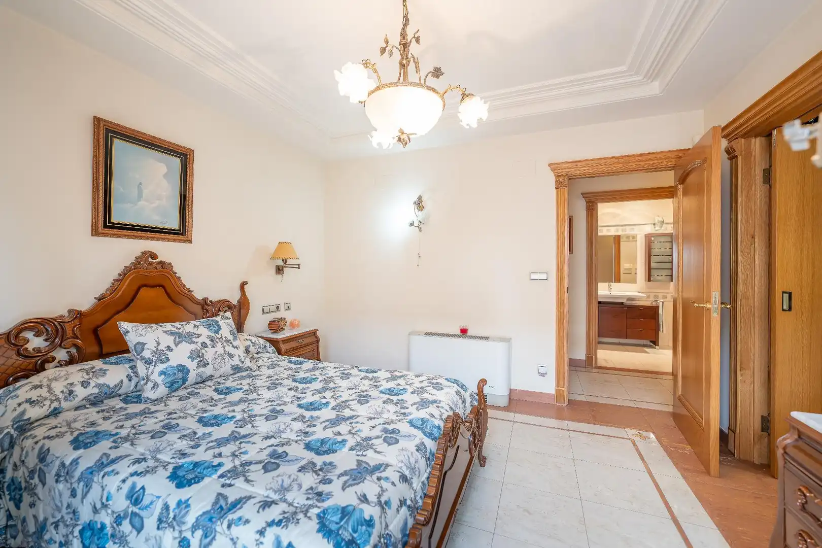 Schlafzimmer von Einfamilien-Reihenhaus zum Verkauf in Novelda mit Heizung, Terrasse und Balkon