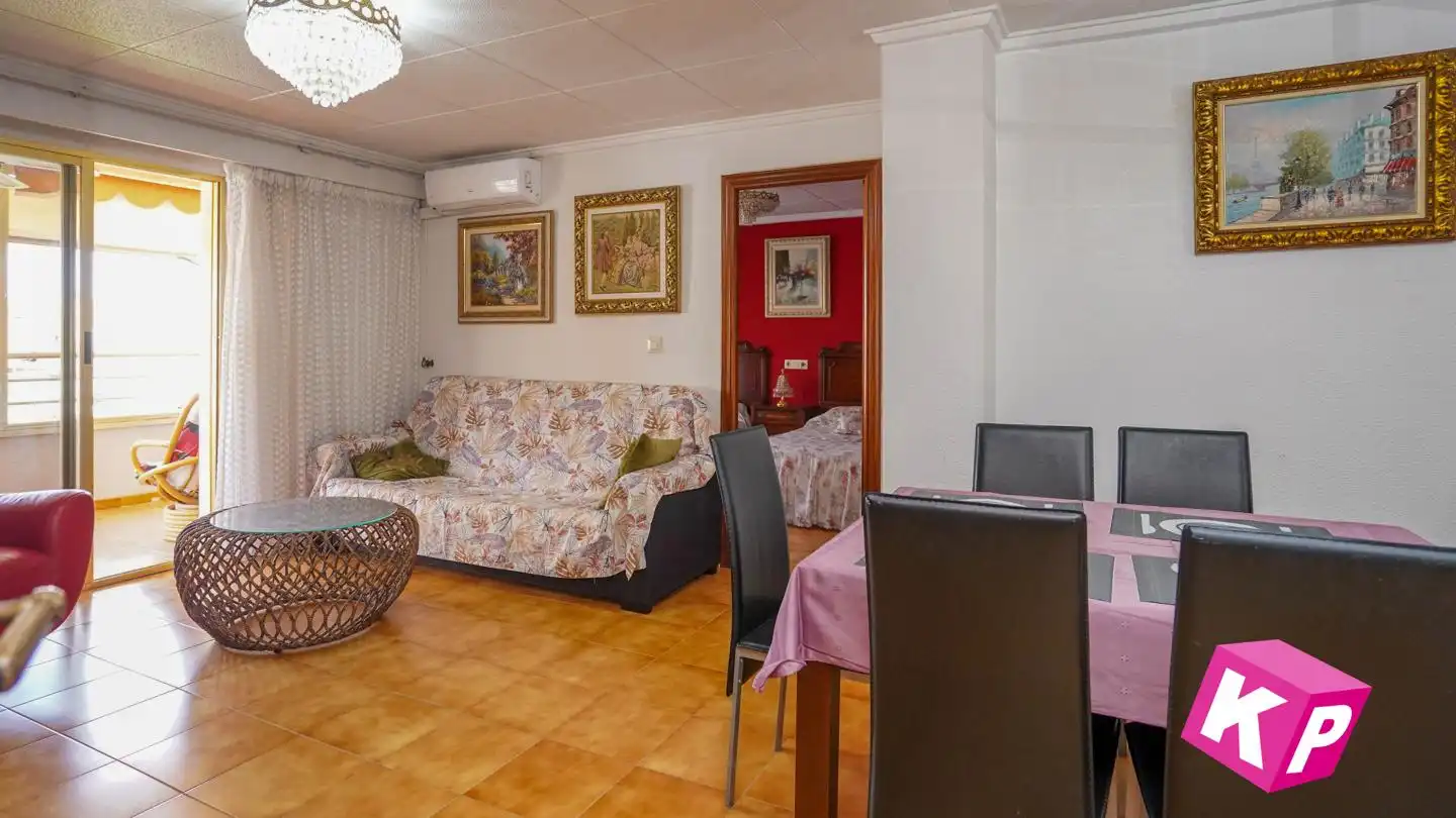Dining room of Flat for sale in Santa Pola  with Air Conditioner, Terrace and Swimming Pool