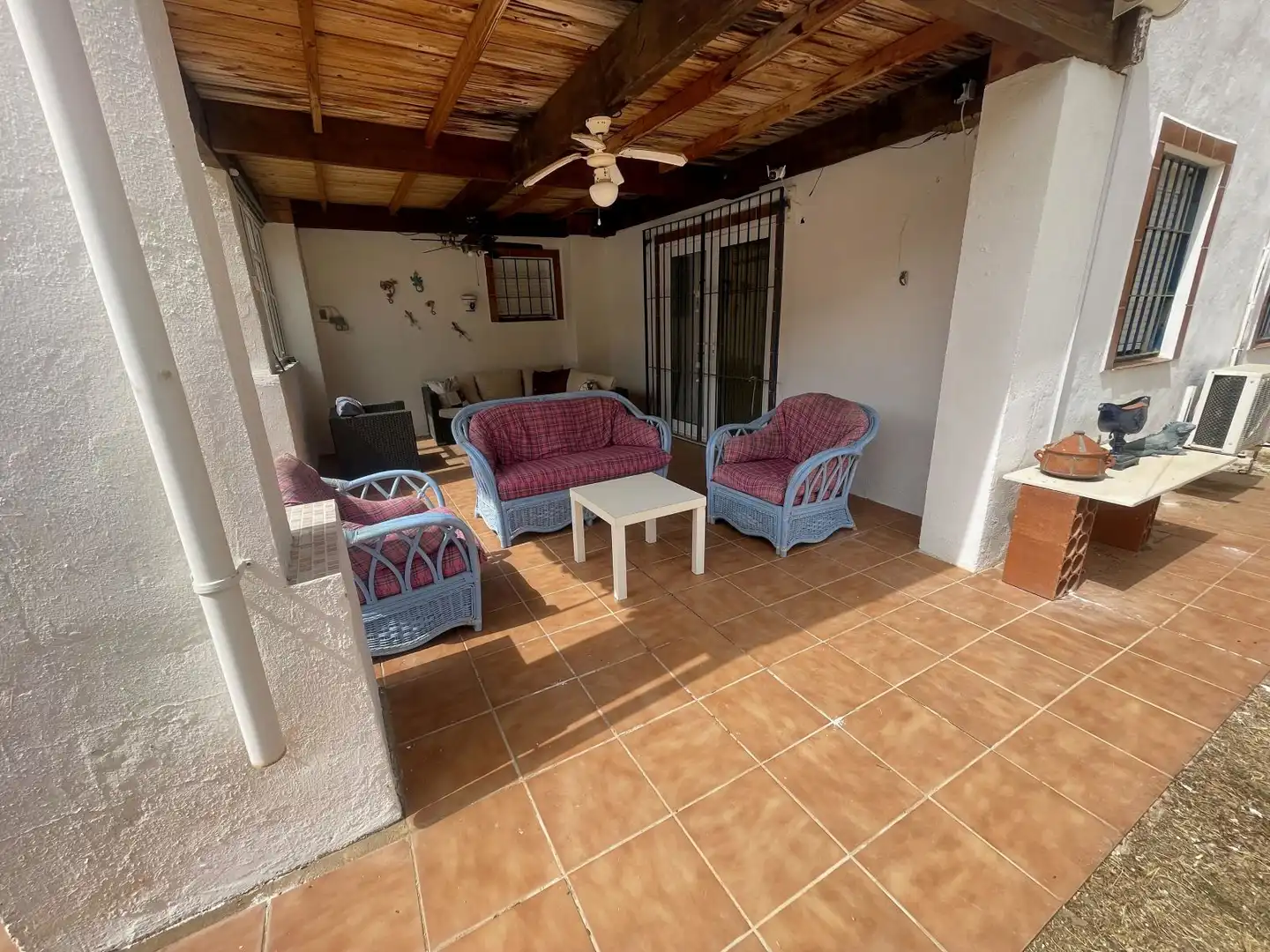 Terrace of Country homes for sale in Álora  with Air Conditioner, Private garden and Terrace